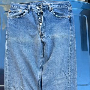 Vintage 501 Button Fly Jeans